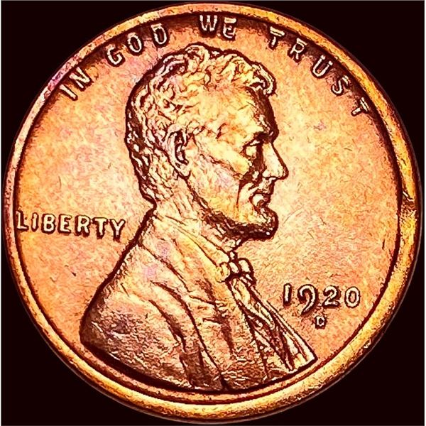 1920-D Lincoln Wheat Cent UNCIRCULATED