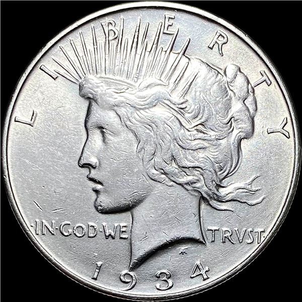 1934-D Peace Silver Dollar UNC