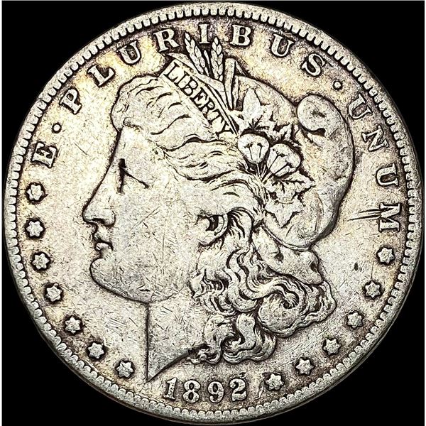 1892-O Silver Morgan Dollar LIGHTLY CIRCULATED