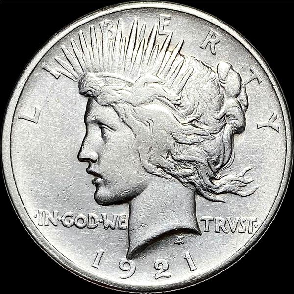 1921 Silver Peace Dollar CLOSELY UNCIRCULATED