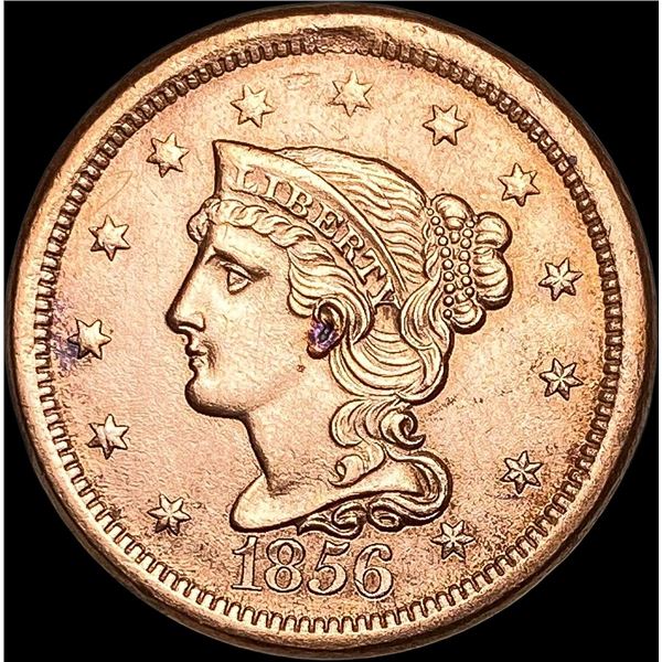 1856 Copper-Nickel Flying Eagle Cent CHOICE BU