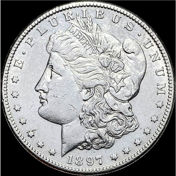1897-S Silver Morgan Dollar CLOSELY UNCIRCULATED