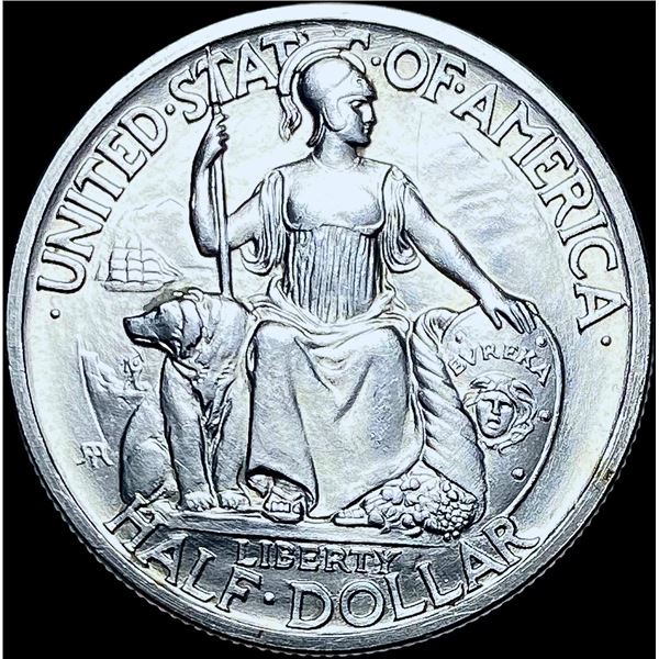 1935-S San Diego Silver Half Dollar GEM