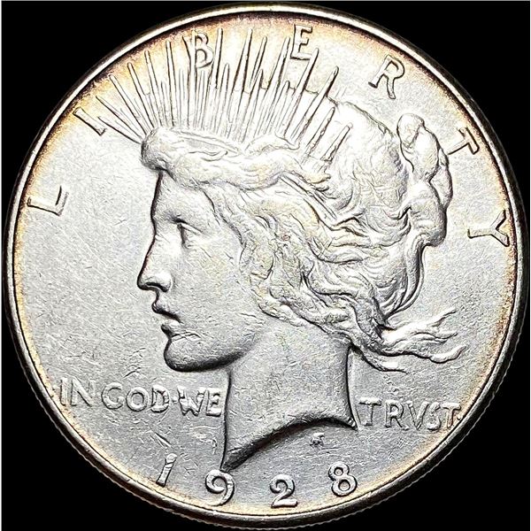 1928-S Silver Peace Dollar LIGHTLY CIRC