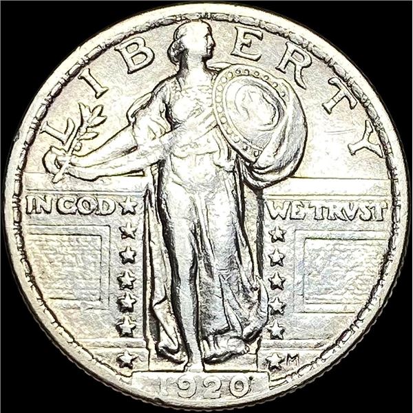 1920 Standing Liberty Quarter NEARLY UNCIRCULATED