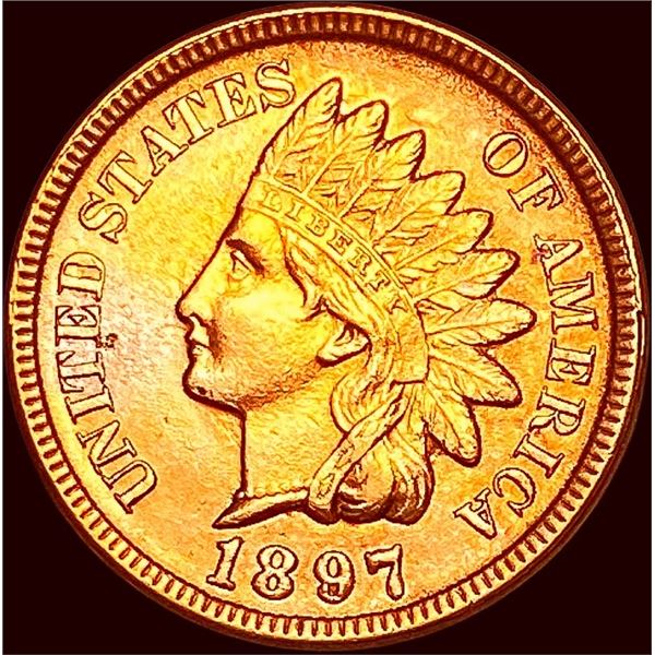 1897 Indian Head Cent CHOICE BU
