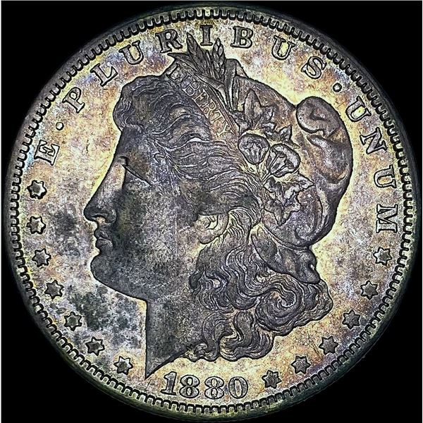 1880-O Silver Morgan Dollar CHOICE AU