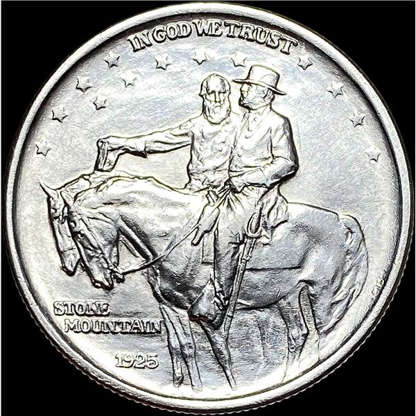 1925 Stone Mountain Silver Half Dollar UNCIRCULATED