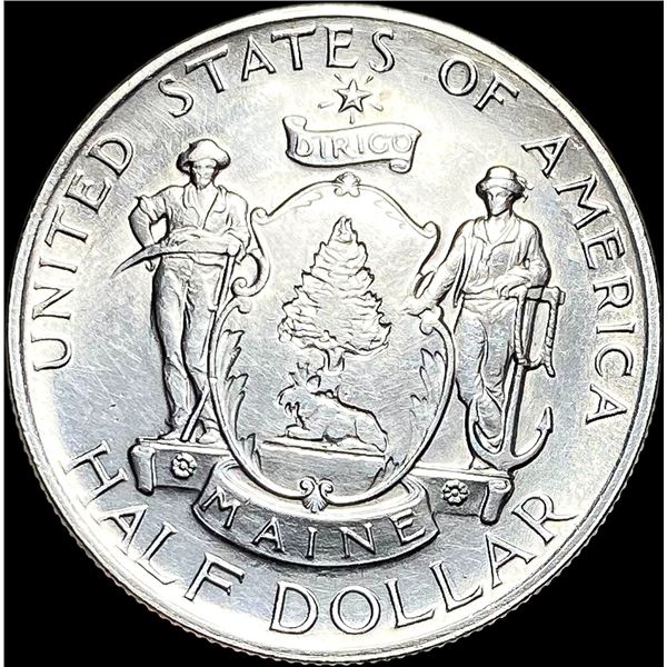 1920 Silver Half Dollar Maine Centennial UNCIRCULATED