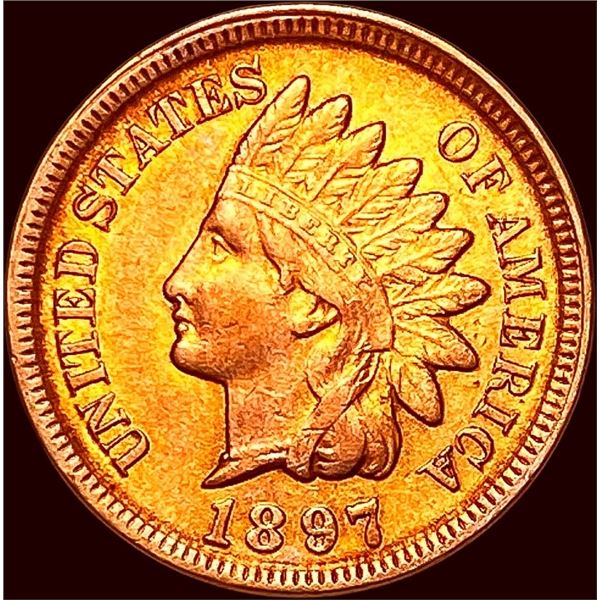 1897 Indian Head Cent CHOICE BU