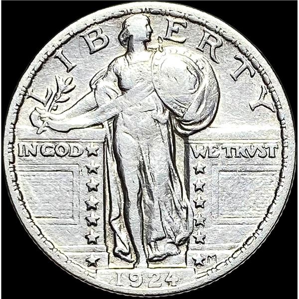 1924 Standing Liberty Quarter NEARLY UNCIRCULATED