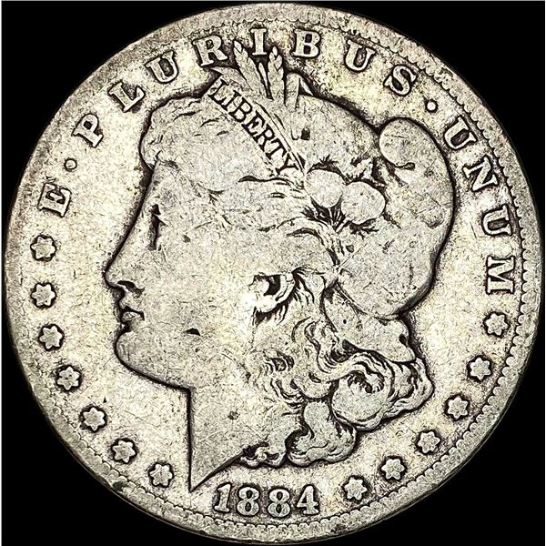 1884-CC Silver Morgan Dollar LIGHTLY CIRCULATED