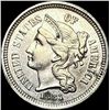 Image 1 : 1881 Nickel Three-Cent Piece UNCIRCULATED