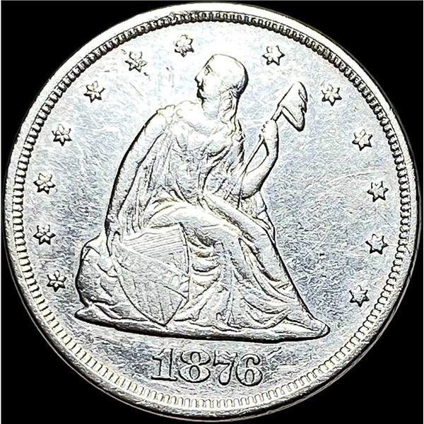 1876-S Silver Twenty Cents CLOSELY UNCIRCULATED