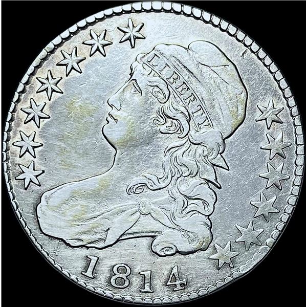 1814 Capped Bust Half Dollar CHOICE AU