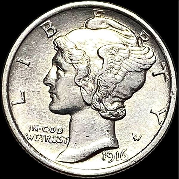 1916 Mercury Dime UNCIRCULATED