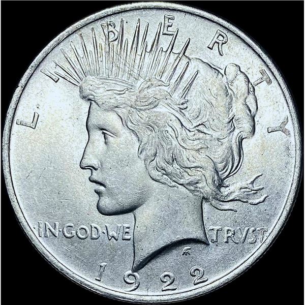 1922 Silver Peace Dollar SUPERB GEM BU