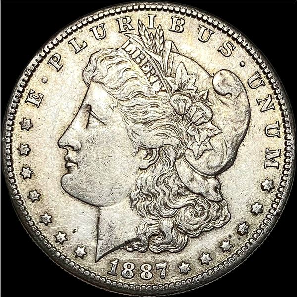 1887-S Silver Morgan Dollar CLOSELY UNCIRCULATED