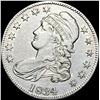 Image 1 : 1834 Capped Bust Half Dollar CLOSELY UNCIRCULATED