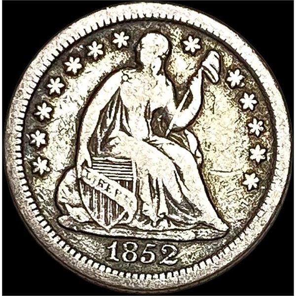 1852-O Silver Half Dime LIGHTLY CIRCULATED
