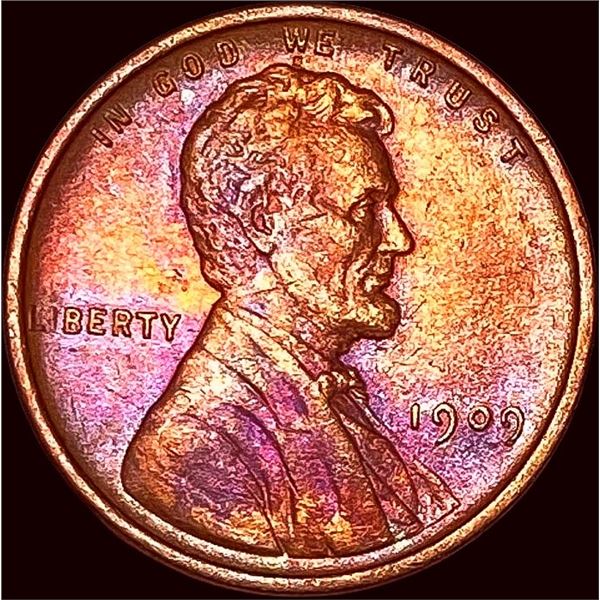 1909 Lincoln Wheat Cent CLOSELY UNCIRCULATED