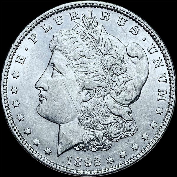 1892 Silver Morgan Dollar CHOICE BU
