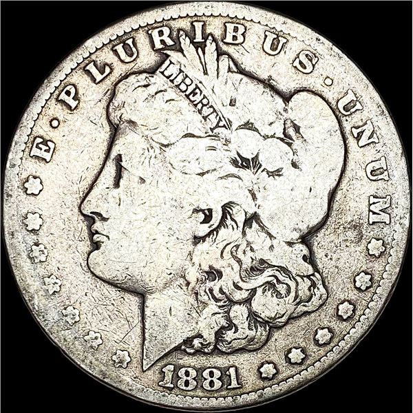 1881-CC Silver Morgan Dollar LIGHTLY CIRCULATED