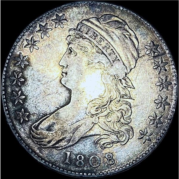 1808 Capped Bust Half Dollar CHOICE AU