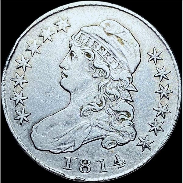1814 Capped Bust Half Dollar CHOICE AU