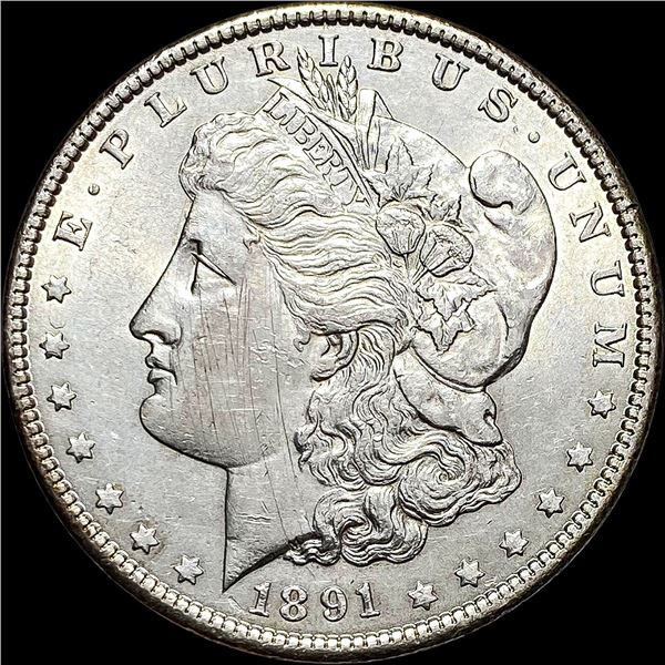 1891-S Silver Morgan Dollar UNCIRCULATED