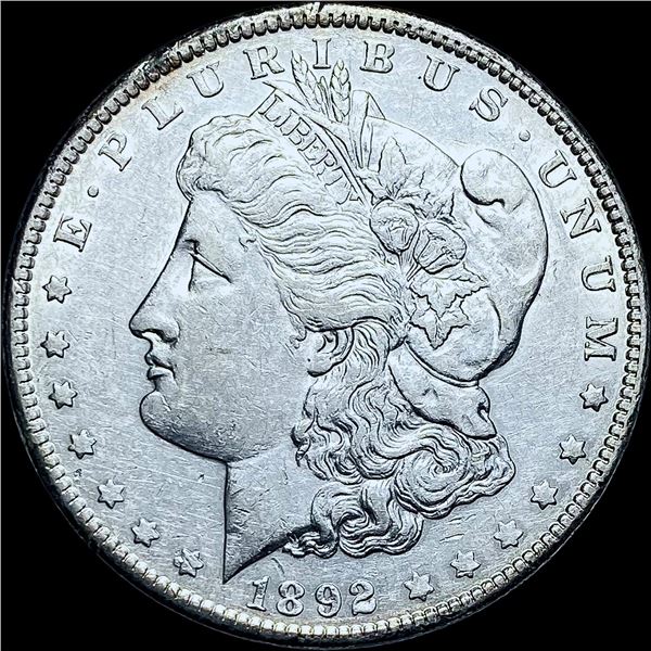 1892-S Silver Morgan Dollar CHOICE AU