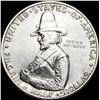 Image 1 : 1920 Silver Pilgrim Tercentenary Half Dollar CLOSELY UNCIRCULATED