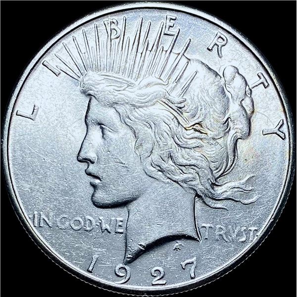 1927-S Silver Peace Dollar CHOICE BU