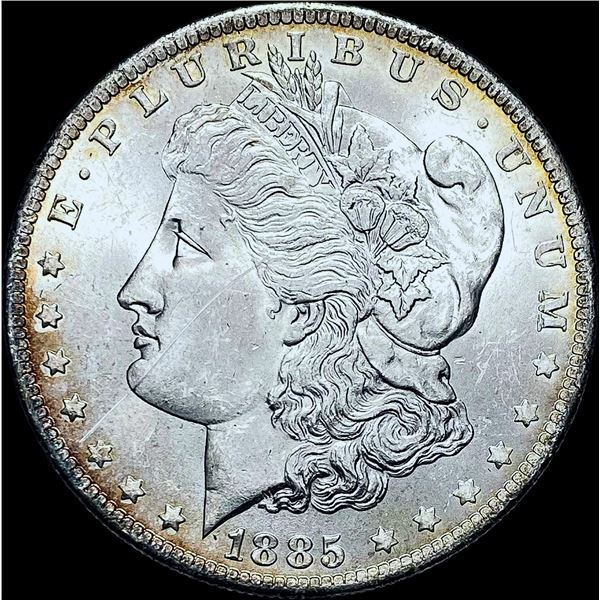 1885-O Silver Morgan Dollar GEM BU