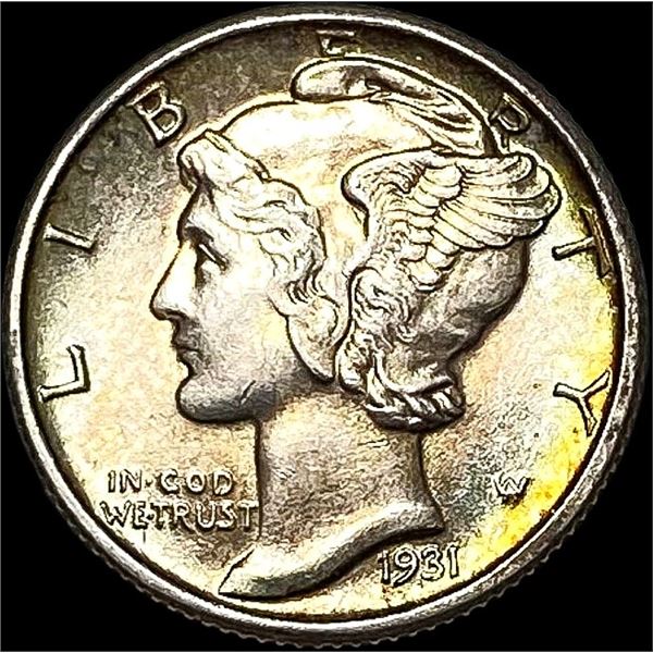 1931-S Silver Mercury Dime UNCIRCULATED