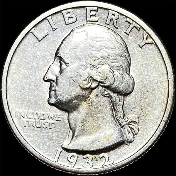 1932-S Silver Washington Quarter UNCIRCULATED