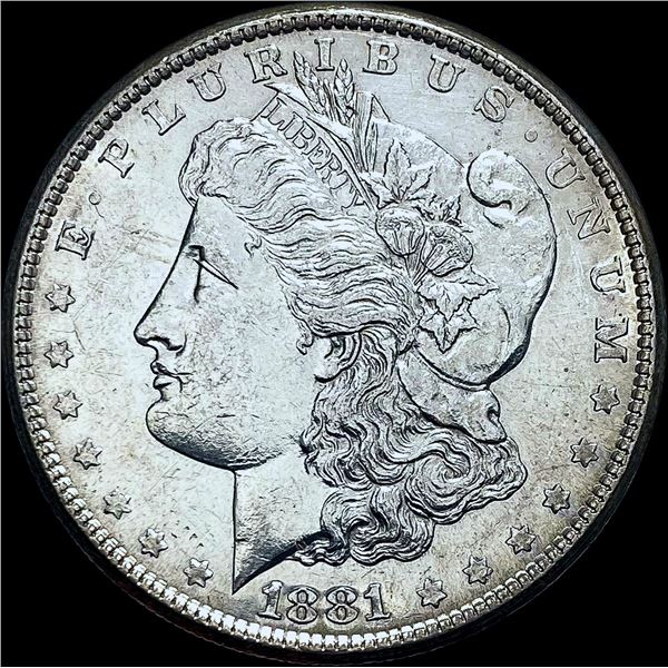 1881-S Silver Morgan Dollar CHOICE AU