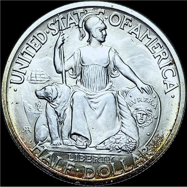 1935-S Silver Half Dollar California-Pacific Exposition SUPERB GEM BU