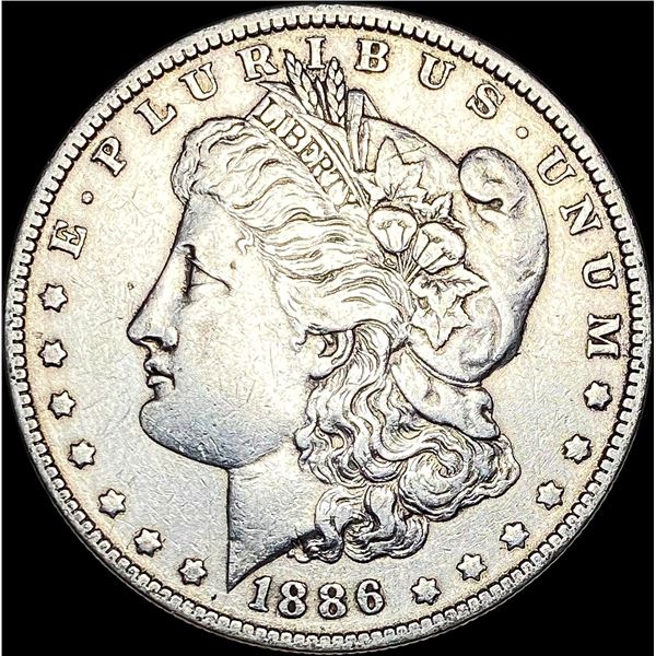 1886-O Silver Morgan Dollar LIGHTLY CIRC