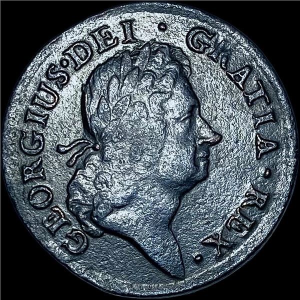1723 Ireland George I Halfpenny CHOICE AU