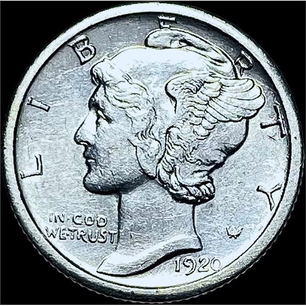 1920-S Mercury Dime CHOICE BU