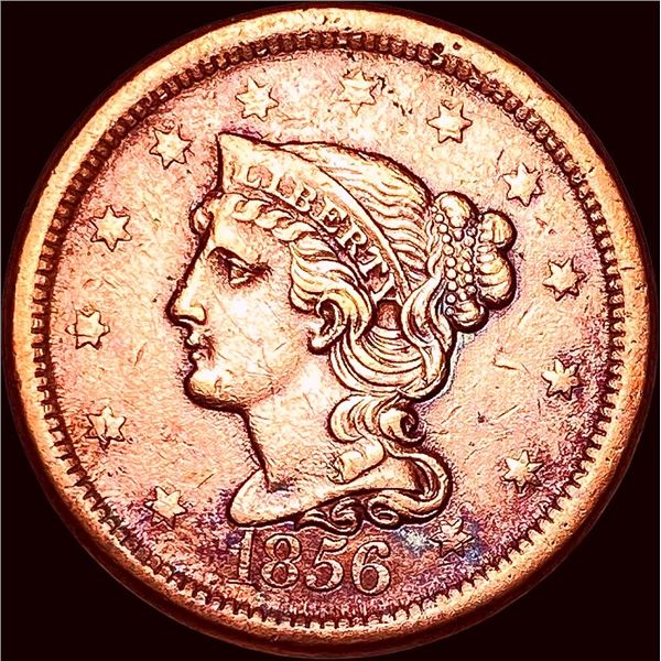 1856 Braided Hair Large Cent UNCIRCULATED
