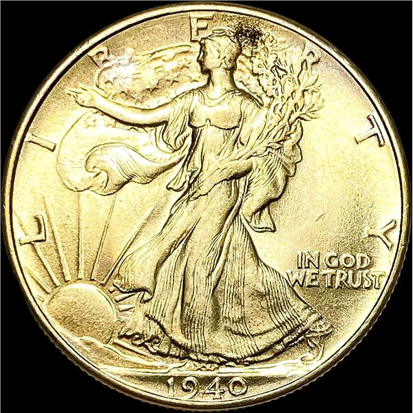 1940 Silver Half Dollar (Walking Liberty) UNCIRCULATED
