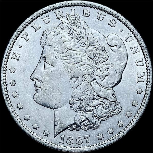1887-O Silver Morgan Dollar CHOICE AU