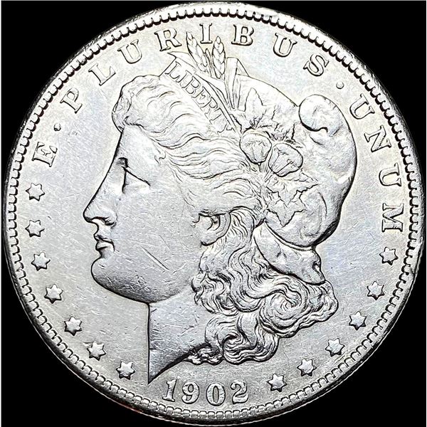 1902-S Silver Morgan Dollar CLOSELY UNCIRCULATED