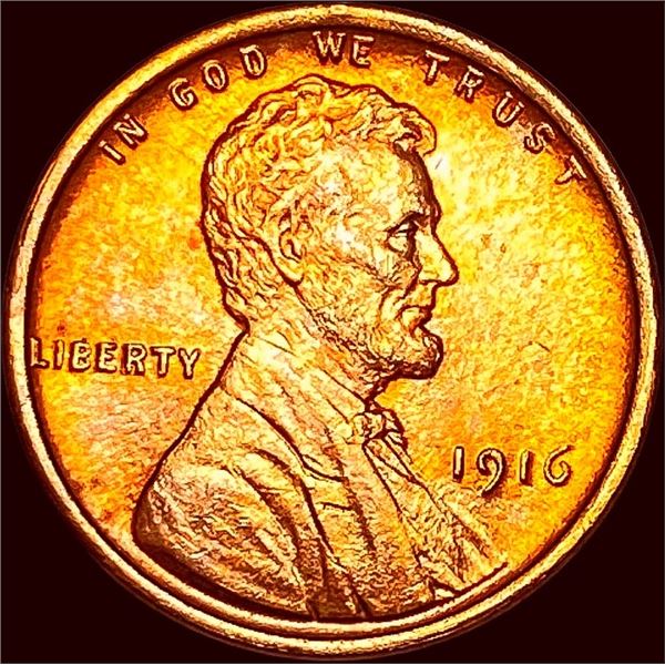 1916 Lincoln Wheat Cent CHOICE BU