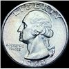 1945-S Silver Washington Quarter GEM BU
