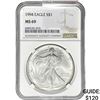Image 1 : 1994 $1 Silver Eagle NGC MS69