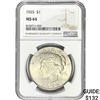 Image 1 : 1925 Silver Peace Dollar NGC MS64