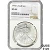 Image 1 : 1996 $1 Silver Eagle NGC MS69
